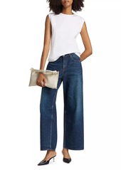 Moussy Emporia High-Rise Wide-Leg Jeans