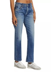 Moussy Foxwood Straight-Leg Denim Jeans