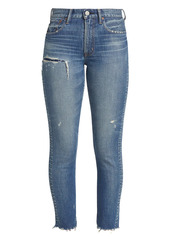 Moussy Hammond High-Rise Skinny Distressed Jeans