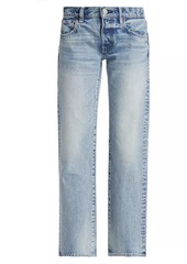 Moussy Joelton Low-Rise Straight-Leg Jeans