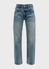 Moussy Joelton Straight Low-Rise Jeans