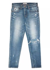 Moussy Lenwood Mid-Rise Cropped Skinny Jeans