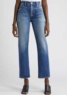 MOUSSY Foxwood Straight Leg Ankle Jeans