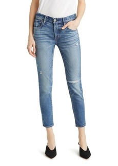 MOUSSY Quailtrail Ripped Ankle Skinny Jeans