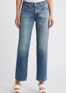 MOUSSY Trigg Low Rise Straight Leg Jeans
