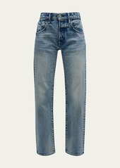 MOUSSY VINTAGE Joelton Straight Low-Rise Jeans