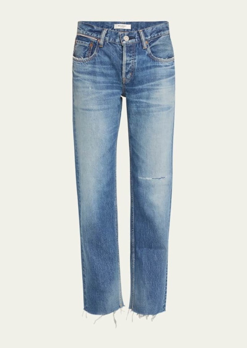 MOUSSY VINTAGE Whitmar Straight Low-Rise Jeans