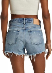 Moussy Packard Distressed Denim Shorts
