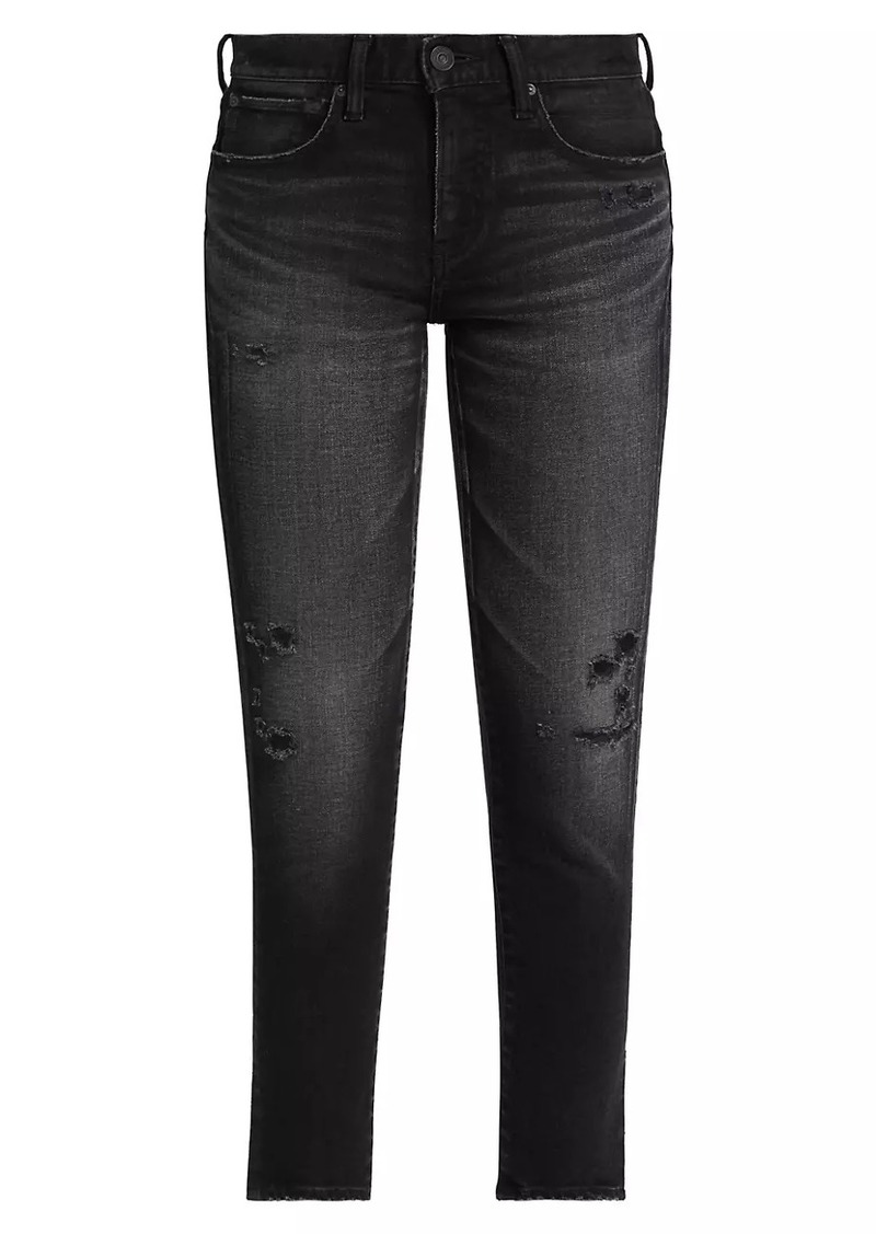 Moussy Redlands Low-Rise Skinny Jeans