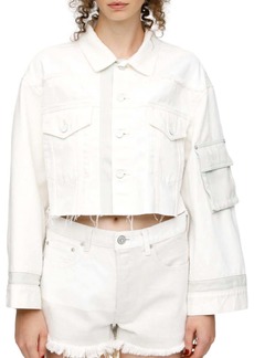 Moussy Silver Strand Jacket In White