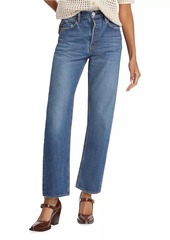 Moussy Whitney Straight-Leg Jeans