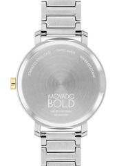 Movado Bold Evolution 2.0 Two-Tone Yellow Goldtone & Stainless Steel Bracelet Watch/34MM