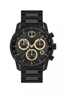 Movado BOLD Verso Ionic Plated Steel Chronograph Watch
