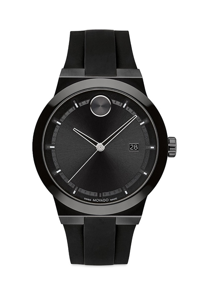 Movado Bold Fusion Silicone Watch, 42mm