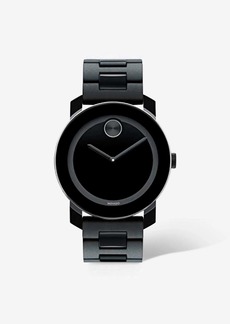 Movado BOLD Men's 3600047 TR90 Black Stainless Steel Swiss Quartz Watch 42mm