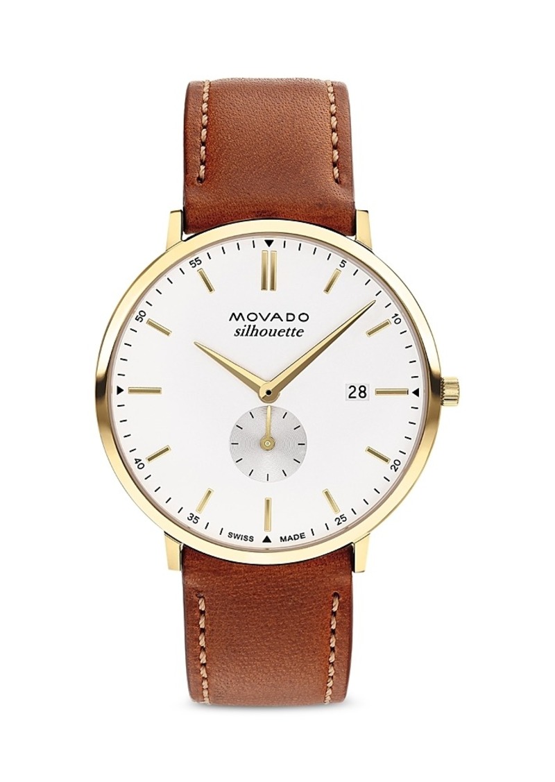 Movado Heritage Calendoplan Watch, 40mm