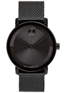 Movado Men's Bold Black Dial Watch