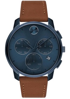 Movado Men's Bold Thin Blue Dial Watch
