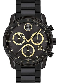 Movado Men's Bold Verso Black Dial Watch