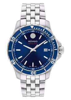 Movado Men's Series 800 Blue Dial Watch