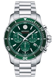 Movado Men's Series 800 Green Dial Watch