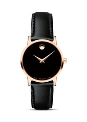 Movado Museum Classic Rose Gold-Tone Case Watch, 28mm