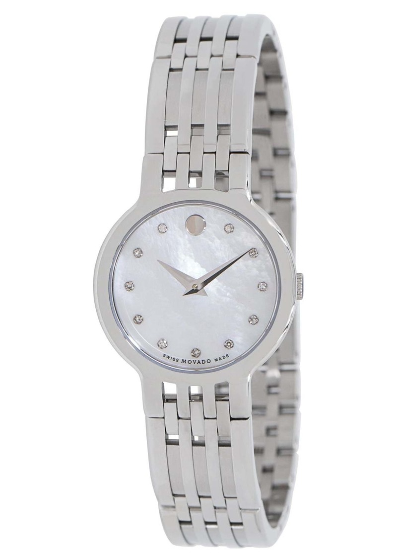 Movado Women's Esperanza 26.2mm Quartz Watch 0607498