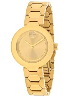 Movado Women's Gold dial Watch
