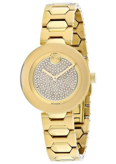 Movado Women's Gold dial Watch