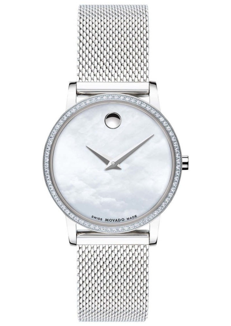 Movado Women's Mother of Pearl dial Watch