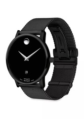 Movado Museum Classic Automatic Black PVD Stainless Steel Watch