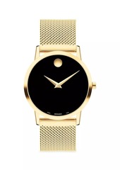 Movado Museum Classic Goldtone Stainless Steel Watch