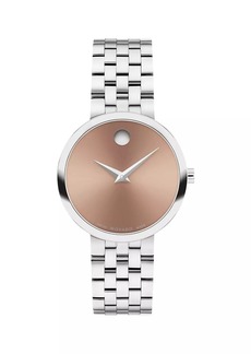 Movado Museum Classic Stainless Steel Bracelet Watch/29.5MM