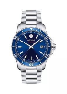 Movado Series 800 Stainless Steel Bracelet Watch/40MM