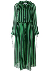 MSGM billowing striped dress