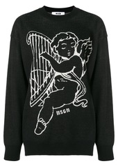 MSGM cherub alpaca-wool knit jumper