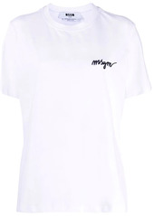 MSGM chest-logo crew neck T-shirt