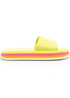 MSGM chunky flat slides