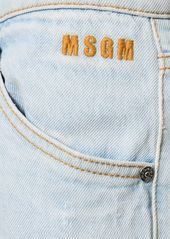 MSGM Cotton Wide Jeans
