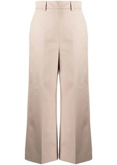 MSGM cropped tailored trousers