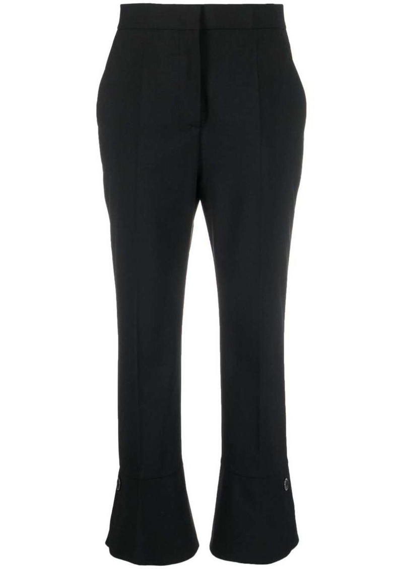 MSGM cropped wool trousers