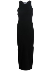 MSGM cut out-detail sleeveless maxi dress