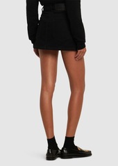 MSGM Denim Mini Skirt