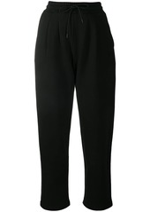 MSGM drawstring-waist cotton track trousers