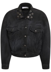 MSGM Embellished Denim Jacket