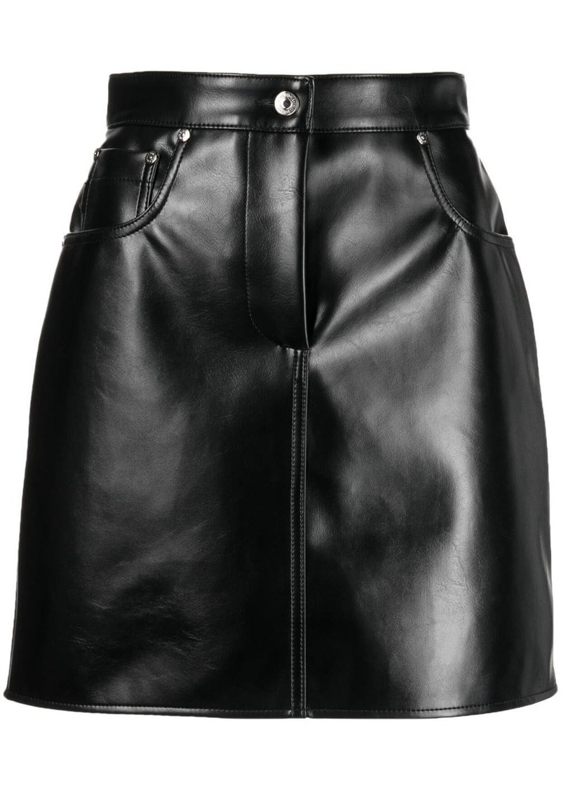 MSGM high-rise fitted miniskirt