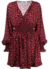 MSGM leopard print dress