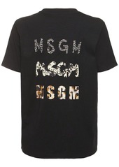 MSGM Logo Cotton T-shirt