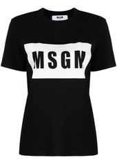 MSGM logo-print cotton T-shirt