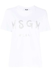 MSGM logo-print short-sleeve T-shirt